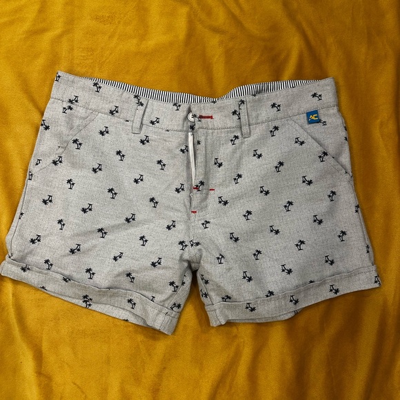 Men's Andrew Christian Palm Tree Shorts - Picture 1 of 5